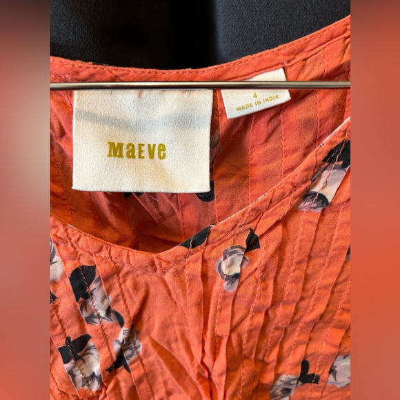 Maeve by Anthropologie Floral Short Sleeve Top - Picture 3 of 6